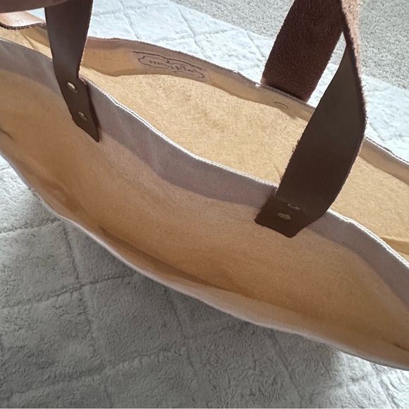 Mudpie | Cream and Gold Sequin Bride Tote Bag | One Size - Picture 7 of 10